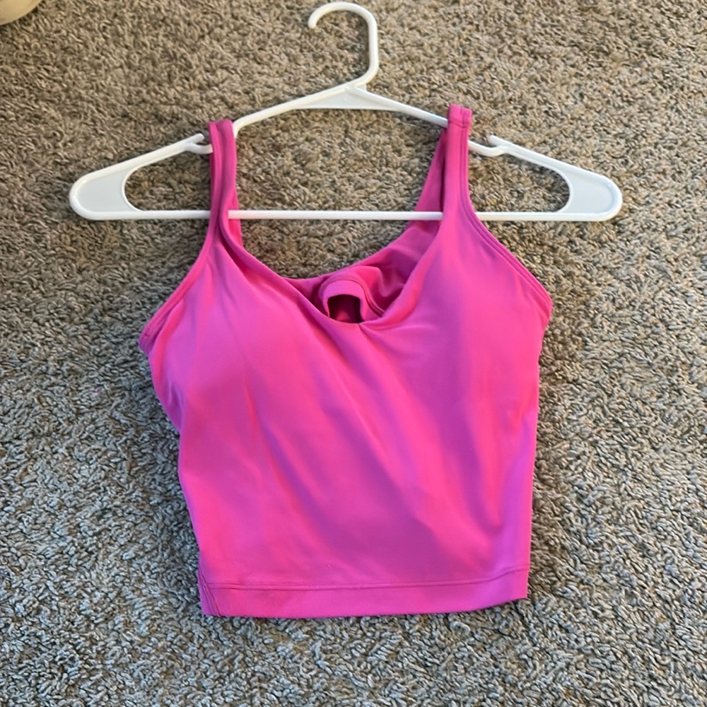 Lululemon sonic pink align tank